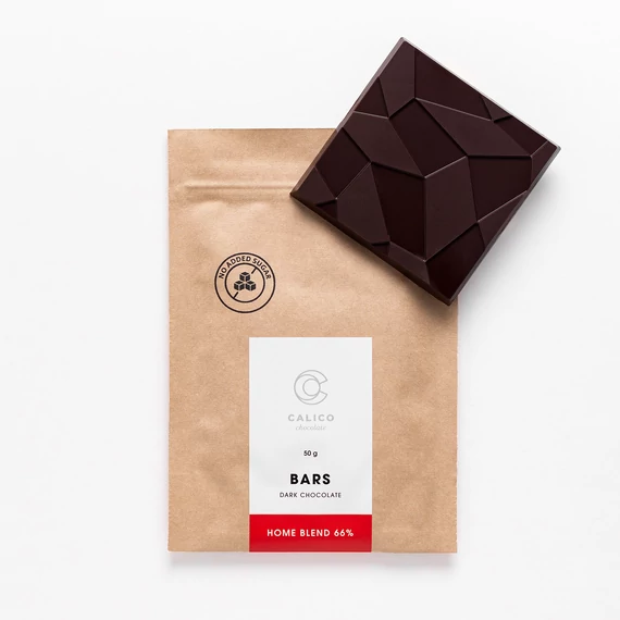 CALICO BARS Dark 66% - no added sugar